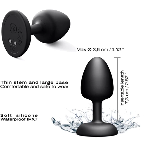 Анальная вибропробка Dorcel Geisha Plug Infinite M фото 6