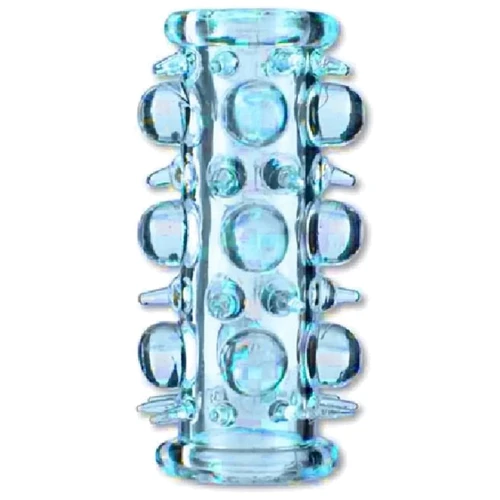 Насадка стимулирующая BOSS Stretchy Sleeve Blue, BS6700013