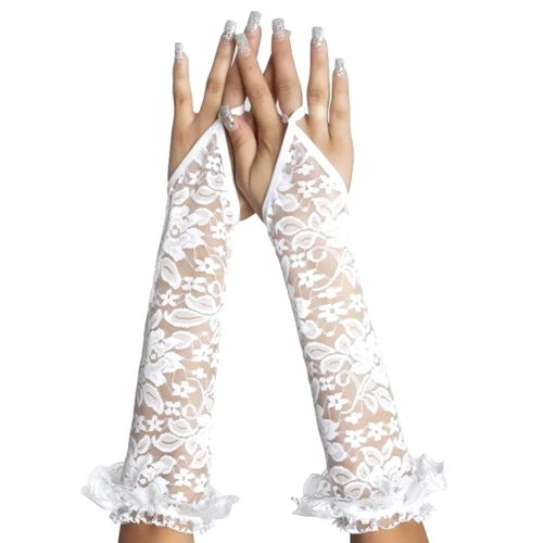 Мереживні рукавички SoftLine - Gloves 7708