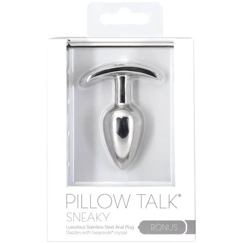 Анальная пробка Pillow Talk Sneaky Luxurious Stainless Steel Anal Plug: Тип Анальные пробки