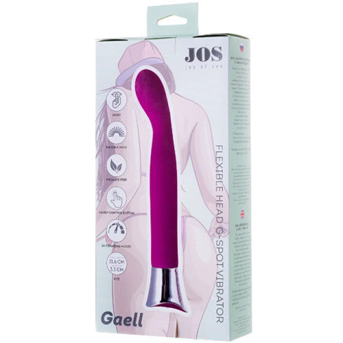 Вибратор для точки G Toyfa JOS Gaell Purple: Диаметр, см 3.3
