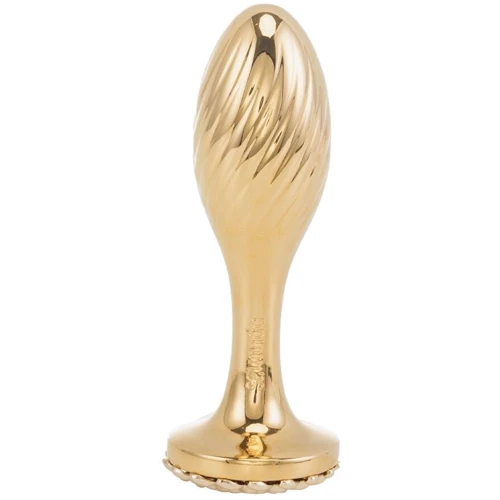 Анальна пробка LOCKINK Sevanda Pearl Pear-shape Anal Plug: Особливості С кристаллами