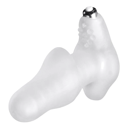 Fill Her Up Vibrating Love Tunnel with Clit Stimulator - стимулятор для пар, 12.7x3.8 см