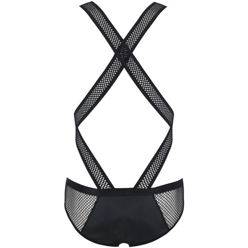 Боди Passion 045 BODY VICTOR black S/M: Материал Полиэстер
