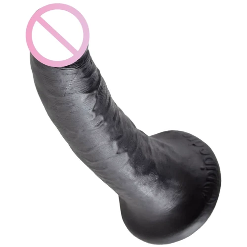 Фаллоимитатор Pipedream King Cock 7" Вlack: Наличие вибрации Нет