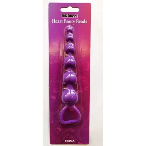 Анальная цепочка Chica Heart Booty Beads-Purple, 291353: Для кого Унисекс