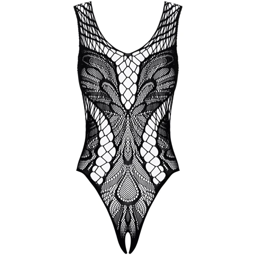 Эротическое боди с вырезом Obsessive B138 black S/M/L: Вид Боди
