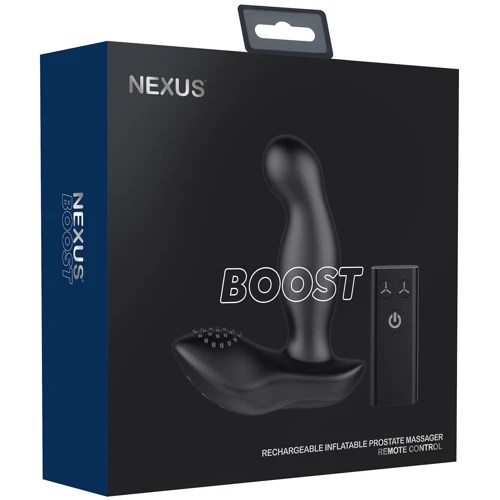 Вибромассажер простаты Nexus Boost с надувной головкой: Наличие вибрации Есть