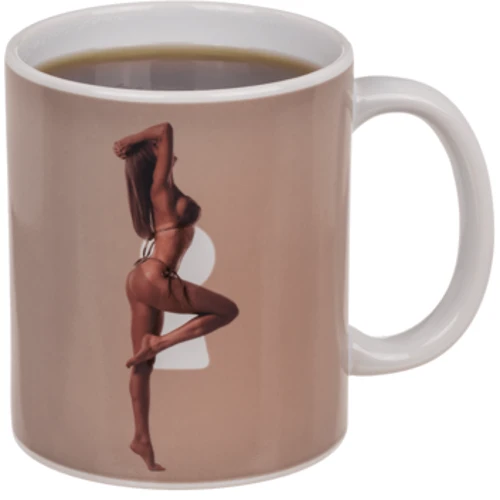 Чашка з термоефектом OOTB Stoneware Mug Stripper Girl фото 5