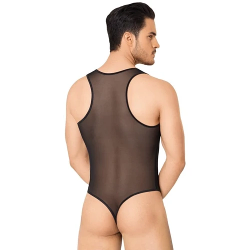 Мужское боди SoftLine - Body 4609, XL (black): Для кого Для мужчин