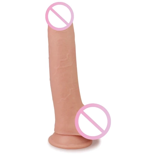 Фалоімітатор LoveToy Skinlike Soft Dong 8"