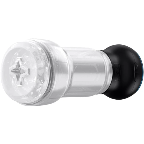 Мастурбатор Kiiroo Feel Pocket Crystal с всасывающей интерактивной насадкой PowerBlow Combo Set: Материал TPE (термопластичный эластомер), Силикон, Пластик