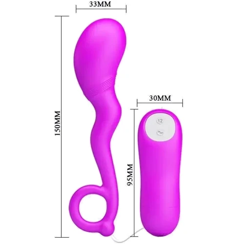 Виброяйцо серии Pretty Love MINI LOVE EGG, BI-014216: Длина, см 15