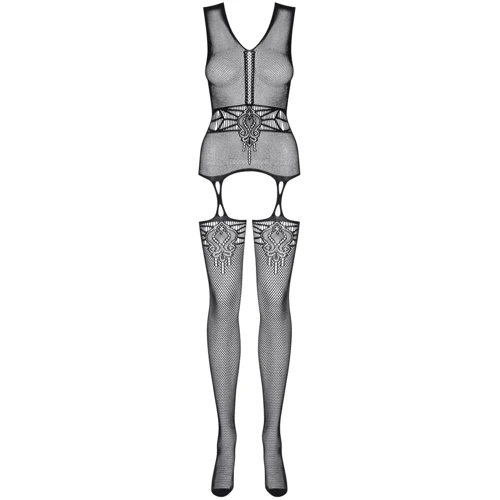 Комбінезон-сітка Obsessive F232, S / M / L: Вид Бодистокинг