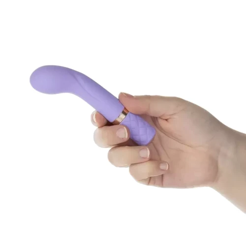 Роскошный вибратор Pillow Talk - Special Edition Racy Purple с кристаллом Сваровски фото 7