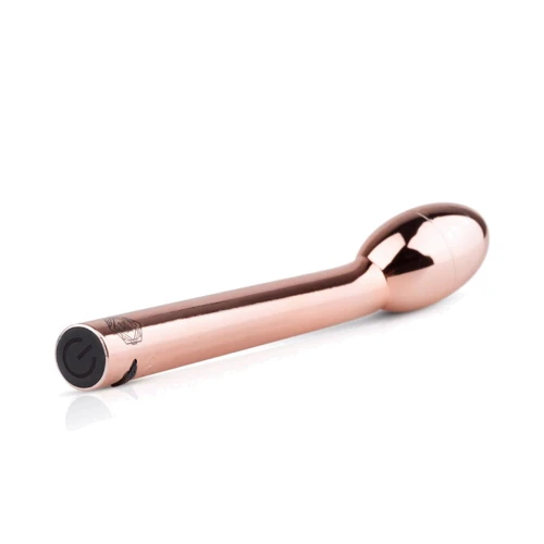 Вібратор для точки G Rosy Gold - Nouveau G-spot Vibrator: Довжина, см 22