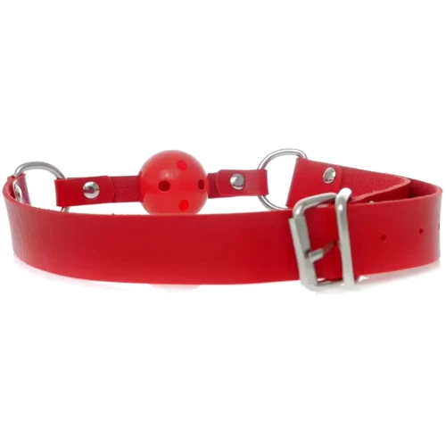 Кляп Fetish Boss Series - Ball Gag rubber Red 2 (BS6100034) фото 5