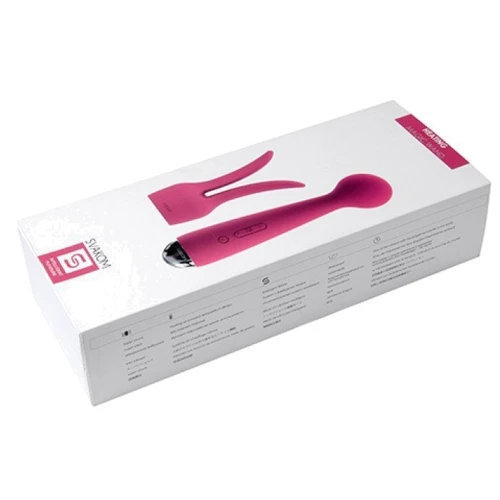 Svakom - Emma Heating Wand Massager вібратор, 21x4.8 см: Тип управління кнопкове