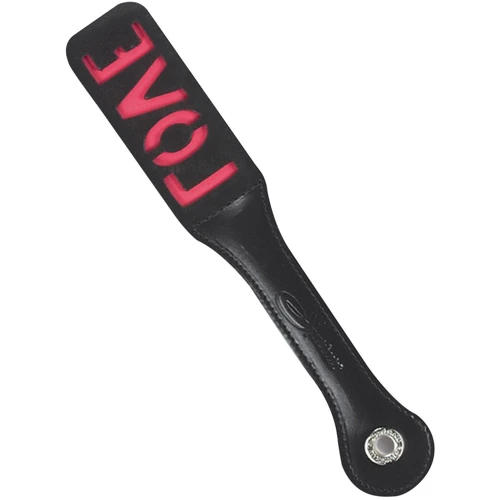 Шлепалка Sportsheets Leather Love Impression Paddle