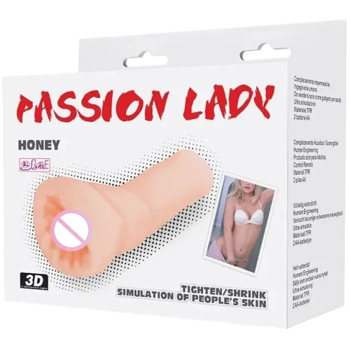 Мастурбатор анус BAILE - Honey Рassion Lady (BM-009167): Матеріал TPR (термопластичная резина)