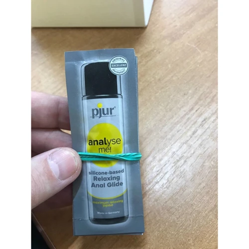 Пробник анальної змазки pjur analyse me! Relaxing jojoba silicone 1.5 мл на силіконовій основі з олією жожоба: Тип Анальные