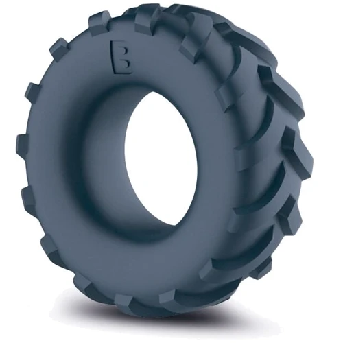 Эрекционное кольцо Boners Tire Cock Ring - Grey