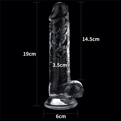 Фаллоимитатор LoveToy Flawless Clear Dildo 7.5": Наличие вибрации Нет