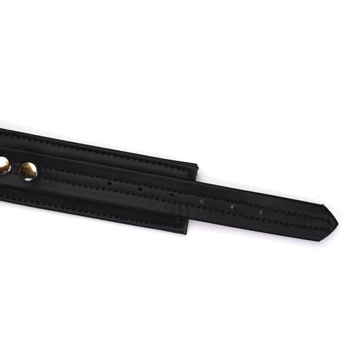 Ошейник с поводком Liebe Seele Black Organosilicon Collar with Leash фото 4