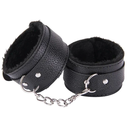 Наручники с мехом SKN-C050, BLACK