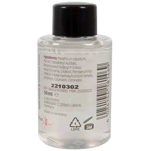 Массажное масло Just Play Lemon Coco, 50 ml: Особенности С ароматом