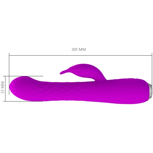 Вибратор Pretty Love Molly Vibrator Purple: Длина, см 20.5