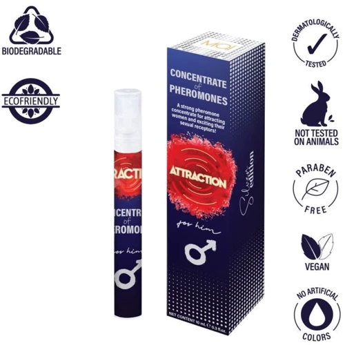 Спрей с феромонами MAI Concentrated Pheromones for Him Attraction (10 мл): Основа Водная