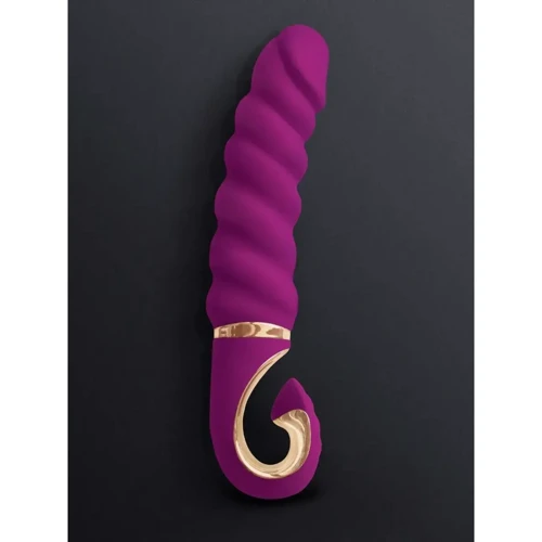 Анатомический витой вибратор Gvibe Gjack Mini Purple фото 13