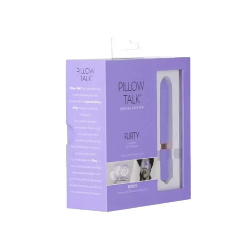 Роскошный вибратор Pillow Talk - Special Edition Flirty Purple с кристаллом Сваровски: Для кого Для женщин