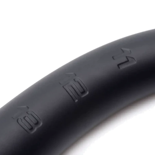 Гнучкий силіконовий анальний стимулятор Hosed 15" S Tapered Silicone Hose (чорний): Наявність вібрації  Нет