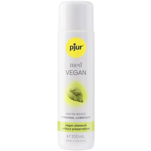Лубрикант на водній основі pjur MED Vegan glide 100 мл — тільки веганські інгредієнти