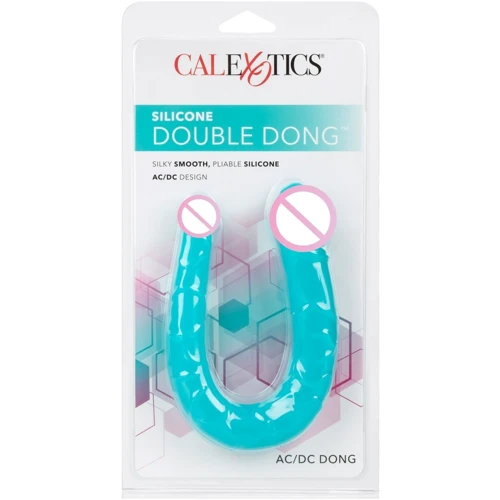Двосторонній фалоімітатор California Exotic Novelties Silicone Double Dong AC/DC: Наявність вібрації  Нет