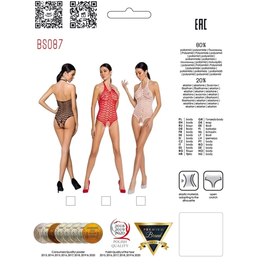 Бодістокінг Passion BS087 red: Застосування На тело