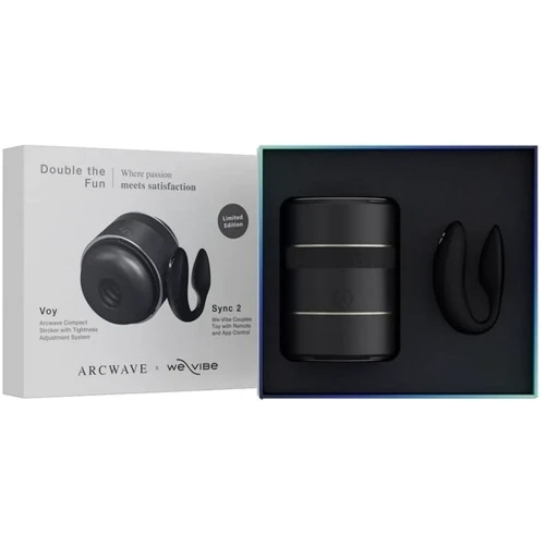 Набор для пар Double the Fun Set Black фото 7