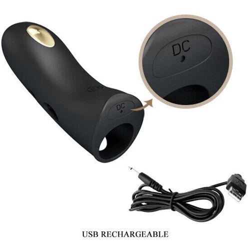 Кліторальний стимулятор на палець Pretty Love - MARICO Fingering Electric Vibrator, BI-014755 фото 3