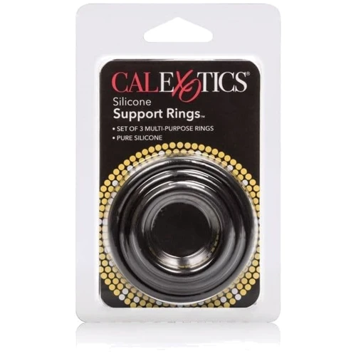 Эрекционные кольца California Exotic Novelties Silicone Support Rings (черный): Для кого Для мужчин