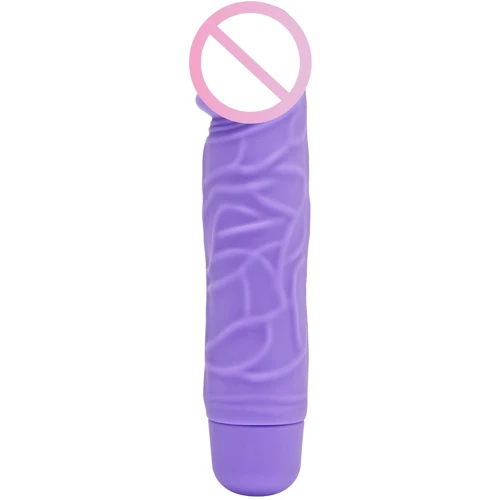 Вібратор ToyJoy Mini Classic Original Vib, 13x3.5 см, пурпурний