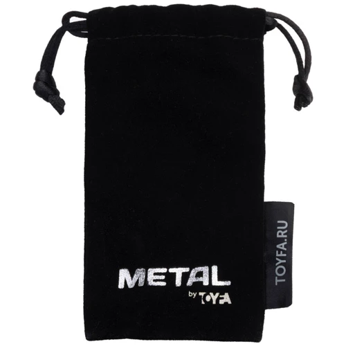 Анальна пробка із кристалом Toyfa Metal Silver anal plug red gem: Тип Анальные пробки