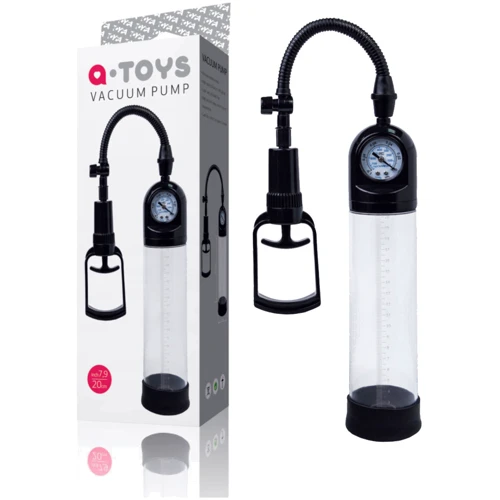 Помпа для члена з манометром Toyfa A-Toys Vacuum Рump: Для кого Для мужчин