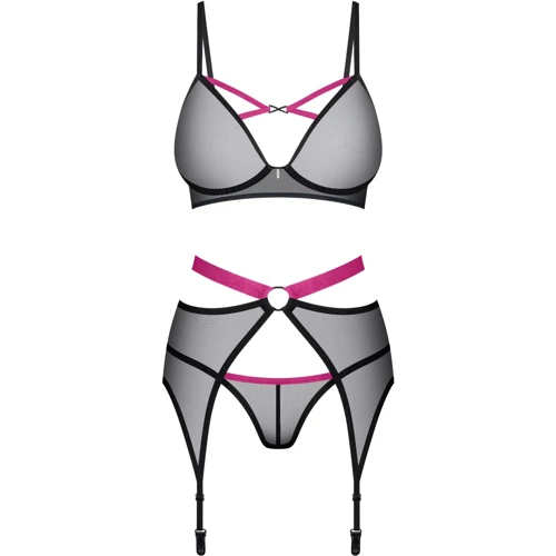 Комплект Obsessive Novenes 3-pcs set M/L: Вид Комплекты