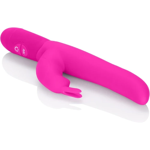 Вибратор California Exotic Novelties Bounding Bunny (розовый): Тип и форма Кролик