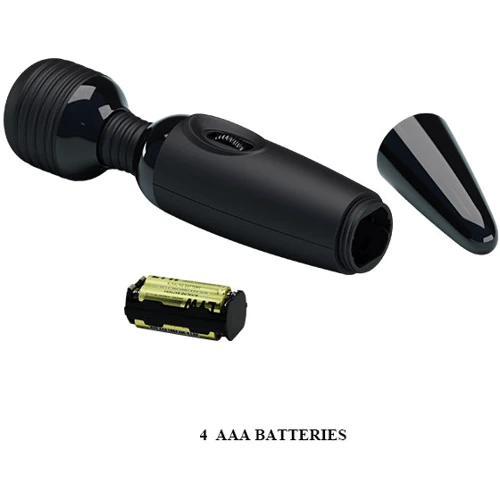 Универсальный вибромассажер LYBAILE Power Wand Massager Black Vibro: Диаметр, см 4.5