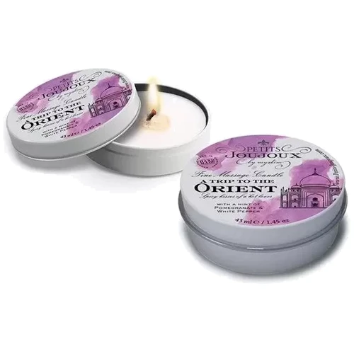 Масажна свечa Mystim Petits Joujoux - Orient - Pomegranate and White Pepper (43 мл): Особливості З ароматом