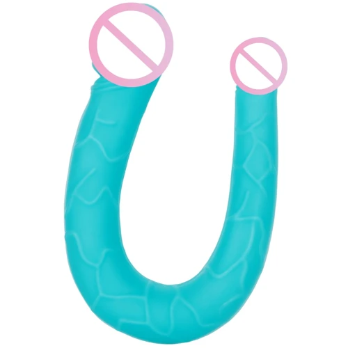 Двосторонній фалоімітатор California Exotic Novelties Silicone Double Dong AC/DC