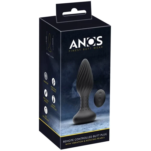 Анальная пробка Orion - ANOS RC butt plug with vibration Analplug: Для кого Унисекс